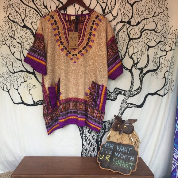 🤗453-You Are FUNtastic 💛Riviera Sun Dashiki - Picture 3 of 6